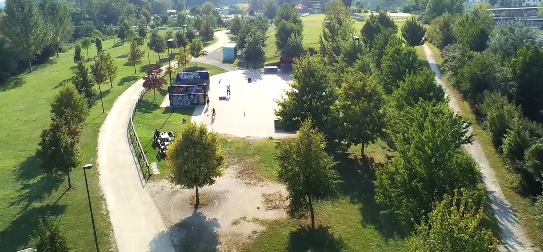 Vista skatepark Villa di Serio